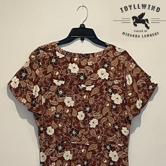 IDYLLWIND  Women's Blossom Dress Fueled by Miranda Lambert  L/G - Picture 7 of 8